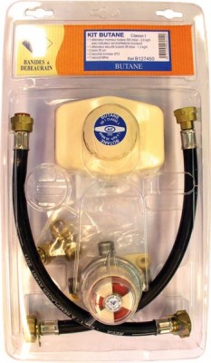 Kit détendeur butane basse pression + inverseur automatique