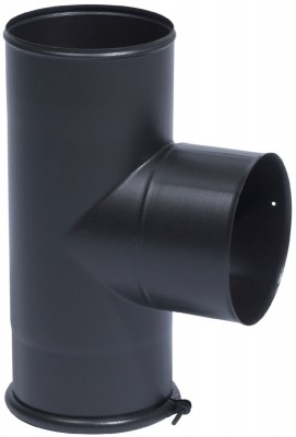 Té équerre avec tampon noir mat diamètre 180mm TEN