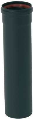 Tuyau émail noir mat 330mm diamètre 125