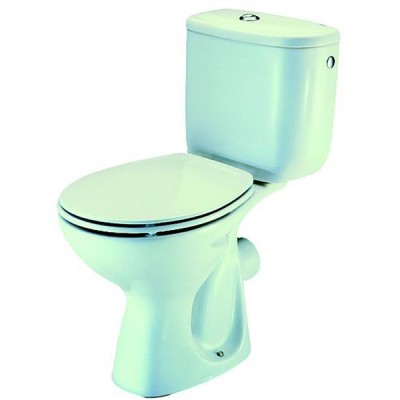 Cuvette POLO sortie horizontale blanche ROCA