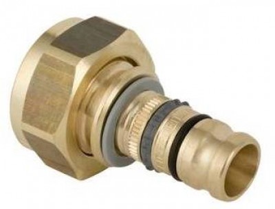 Jonction avec écrou + joint D16 ¾ GEBERIT