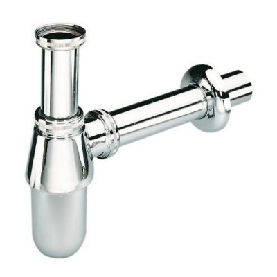 Siphon de lavabo à culot démontable Chromé PORCHER