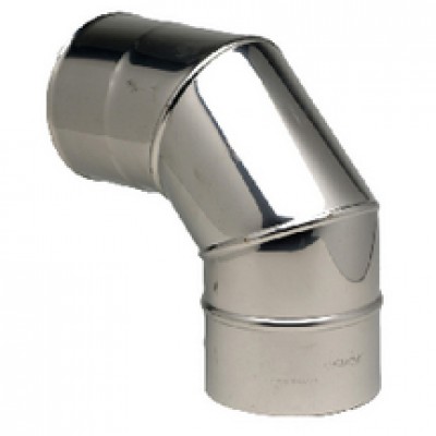Coude 90° 3 parties Inox 304 D180mm TEN