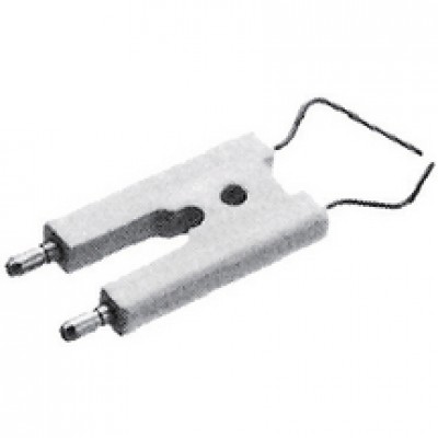 Electrode d'allumage couleur blanc porcelaine blanche sans cables CUENOD