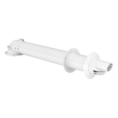 Kit ventouse avec coude 60/100 145 x 190 mm 1.16 m SAUNIER DUVAL