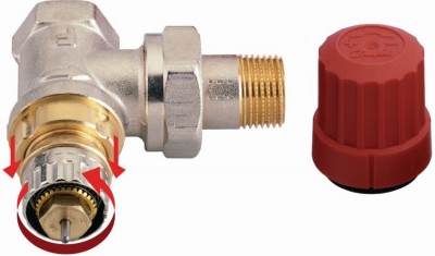 Corps équerre RA-N20 20x27 DANFOSS CHAUFFAGE