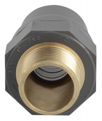 Embout filetage laiton D32 femelle/mâle 32-40 1'' 50 x 50 x 76 mm NICOLL