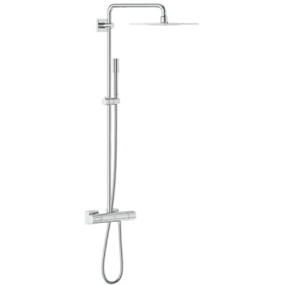 Colonne de douche avec mitigeur thermostatique RAINSHOWER F-SERIE SYSTEM chromé GROHE