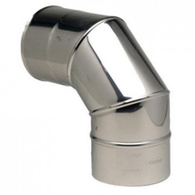 Coude inox304 eq 90° 3 parties d200 TEN