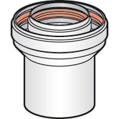 Adaptateur 60/100-80/125 gp POUJOULAT