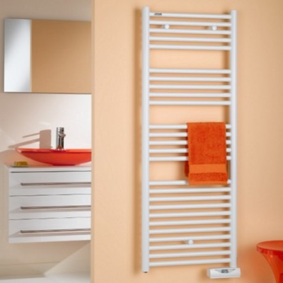 Sèche-serviette ATOLL SPA 300 W H 718 x L 500 mm blanc