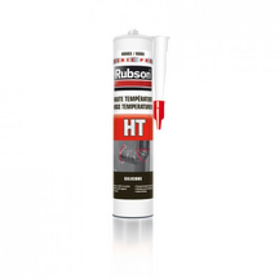 Mastic haute température rouge 300ml RUBSON