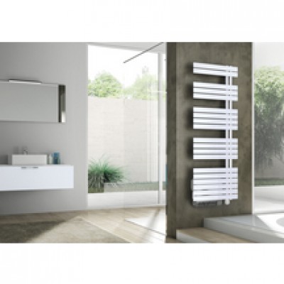 Sèche-serviettes électrique CONCERTO asymétrique+Booster 750+1000w