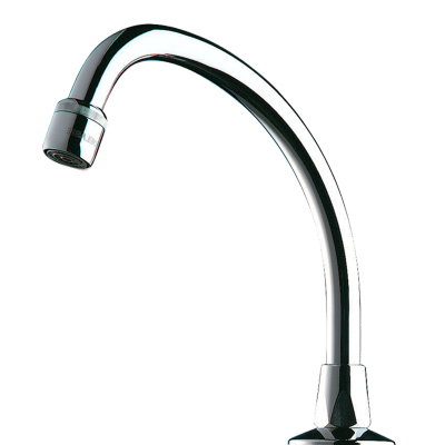 Bec col de cygne orientable longueur 200 aerat+joint DELABIE