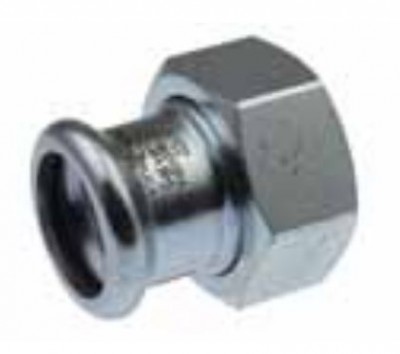 Raccord à sertir XPRESS EZ électrozingué femelle-femelle diamètre 18mm 20x27mm COMAP