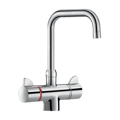 Mitigeur Evier col  CYGNE ORIENT DELABIE