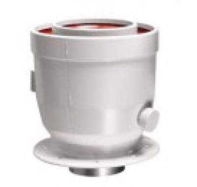 Adaptateur pour départ vertical diamètre100mm CHAPPEE