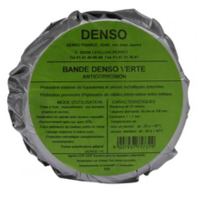 Denso verte bande 50mmx10m GEB