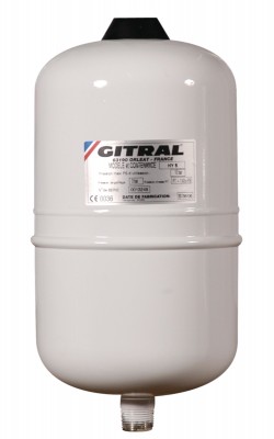 Vase d'expansion membrane fixe 5 litres ECS GITRAL