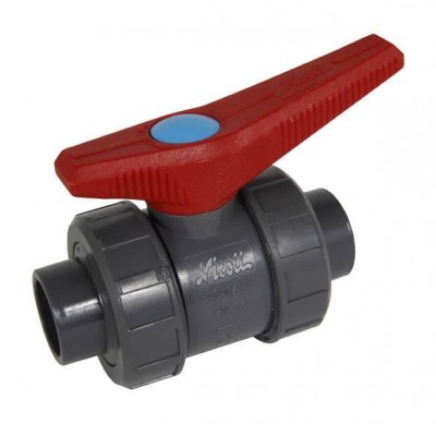 Vanne à bille à coller diamètre 63mm avec joint NBR H2O NICOLL