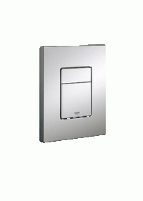 Plaque de commande WC skate anti trace GROHE