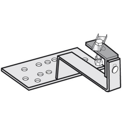 Kit de fixation inox pour montage sur toit tuile mécanique DE DIETRICH