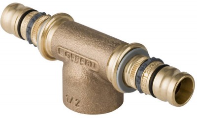 Té mixte D50-26x34-50mm GEBERIT