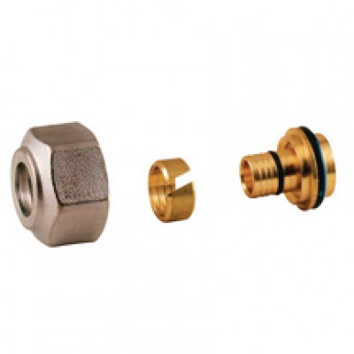Raccord alésage 18 pour PER 12x10mm GIACOMINI