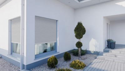 Volet roulant TRADITIONNEL COMBIROL' aluminium 51 ST 950x1200mm FUTUROL