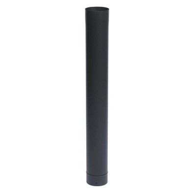 Tuyau noir mat D139 100cm TEN