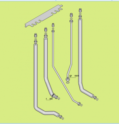 Kit de raccordement vertical colis 1523 BOSCH ELM ACCESS COMMUN
