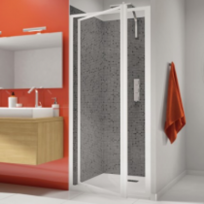 Parois de douche SUPRA porte 90mm KINEDO DOUCHE