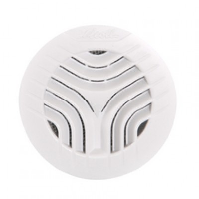 Grille ronde intérieure avec moustiquaire PVC diamètre 100mm NICOLL