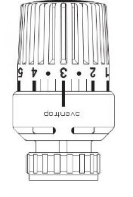 Tique kit de raccordement RADIASET 6 trous 15x21mm thermostatique OVENTROP