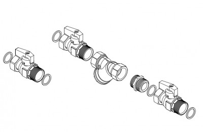 Filtre et vannes CHAFFOTEAUX