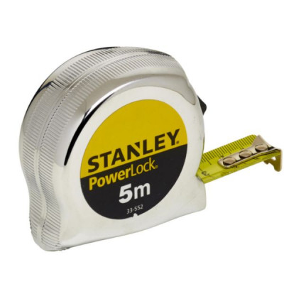 Mesure micro Powerlock 5 m x 19 mm STANLEY