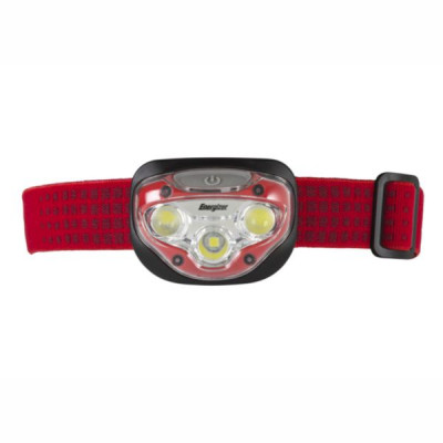 Lampe frontale 4 LED (3 blanches, 1 rouge) 80 lumens ENERGIZER