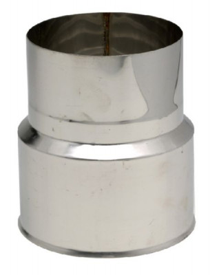 Réduction inox 304 femelle/mâle diamètre 125 / 111 TEN