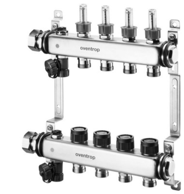 Collecteur 1" inox Multidis SF 7 circuits OVENTROP