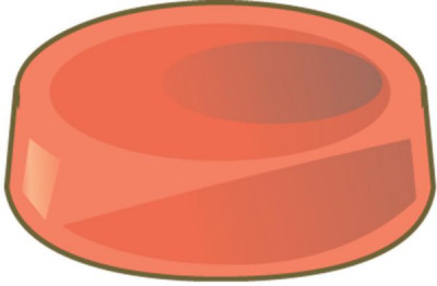 Chapeau de ventilation pour tuile à douille Ø 100 et 150 mm - 631 XL - terre cuite - ton ardoisé TERREAL