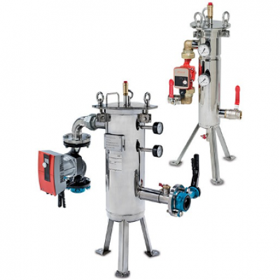 Desemboueur magnétique inox 304  femelle femelle à visser 