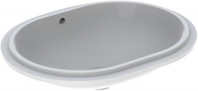 Vasque Variform oblongue à encastrer sous plan blanc 55 x 40 cm GEBERIT