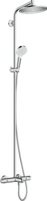 Colonne de douche Showerpipe Crometta S 240 1 jet bain/douche HANSGROHE