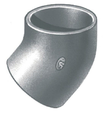Coude fonte SMU® Plus 45° gris diamètre 250 mm PAM