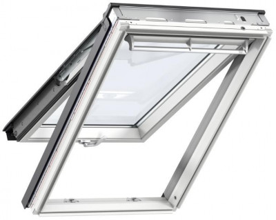 Fenêtre de toit à projection GPL Confort WhiteFinish 114 x 140 cm VELUX