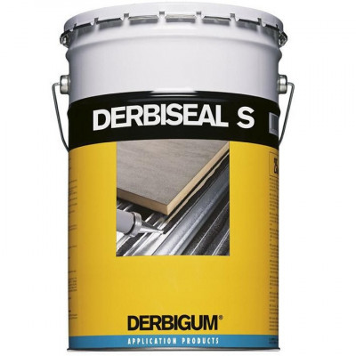 Mastic-colle Derbiseal S noir bidon de 25 kg DERBIGUM 
