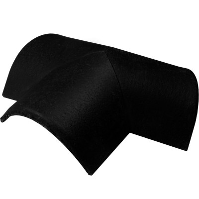 Rencontre 3 voies pour pente béton minéral badiane red 225 x 170 mm MONIER