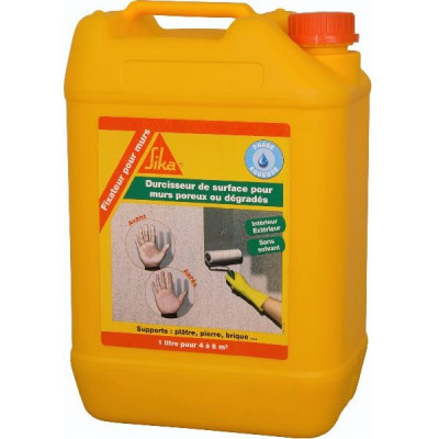 Durcisseur de surface fixateur pour murs bidon de 2 l SIKA