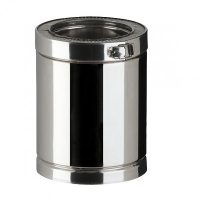 Elément droit Therminox TI diamètre 150 mm Longueur 25 cm POUJOULAT 