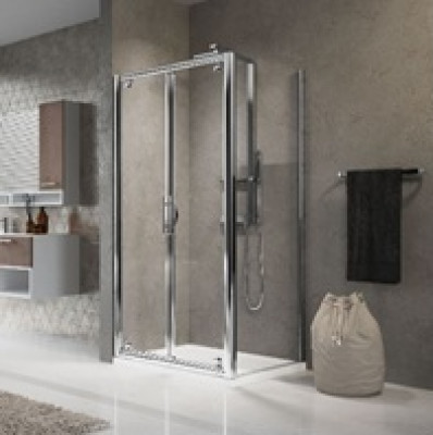 Paroi de douche Lunes fixe F 84 cm